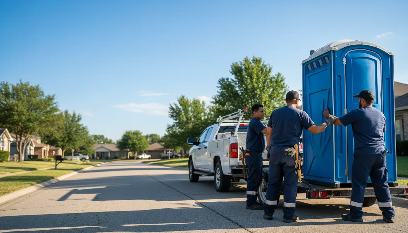 Portable Toilet Rental in Cloutierville, LA near me